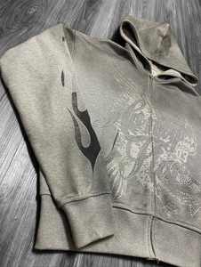 Custom <b>Letter</b> Printed 3d Puff <b>Foam</b> Printing Hoodie Puff Print Hoodie Oem High Quality Plain Oversized Hoodies - Product Image 3