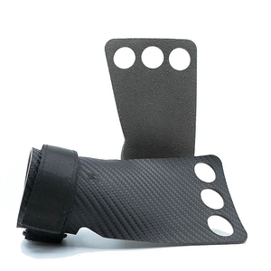 Guantes sin Dedos para Levantamiento de Pesas y Gimnasia - Soporte para Palmas de Goma Natural Antideslizante, Ecológico y Ligero - Product Image 1