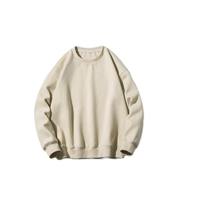 เสื้อสเวตเตอร์แบบเรียบสำหรับผู้ชายและผู้หญิงเสื้อสเวตเชิ้ตโอเวอร์ไซส์ออกแบบได้ตามต้องการ - Product Image 4