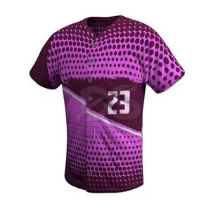 ชุดยูนิฟอร์มเบสบอลน้ำหนักเบา ระบายอากาศได้ดี ราคาขายส่ง ไซส์ใหญ่ คุณภาพสูง สำหรับผู้ใหญ่ชาย ออกแบบตามสั่ง บริการ OEM - Product Image 2