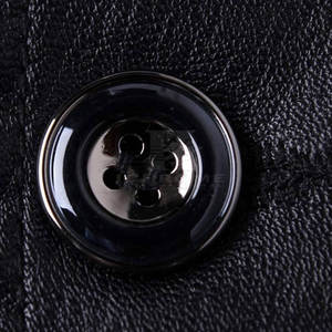 Blazer en cuir personnalisé à conception unique Blazer en cuir pour hommes, streetwear de couleur unie fabriqué au Pakistan - Product Image 6