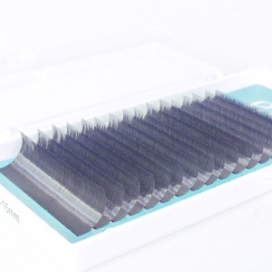 Extensiones de pestañas individuales clásicas de 0,15mm de espesor de alta calidad 8-15mm de longitud Corea PBT fibra hecha a mano Natural suave privado - Product Image 4