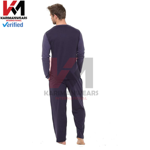 Conjunto de Pijama de Manga Corta para Hombre, Felpa Suave, Secado Rápido, Ligero, Transpirable, Ropa de Dormir Cómoda para Hombre - Product Image 4