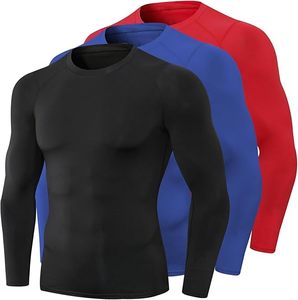 Wholesale Custom Muscle <b>Men</b> T <b>Shirt</b> Gym Wear High Quality Compression Long Sleeve Sports Top OEM ODM Fit - Product Image 5