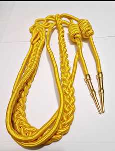 Cordón de nailon personalizado OEM con cordones de hombro de silbato para uniformes y accesorios de vestir ceremoniales - Product Image 6