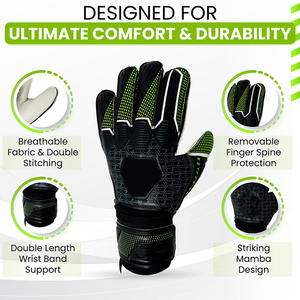 2025 nouveau Design impression hommes femmes main équipement de protection Football sport gants professionnel Football ballons gant unisexe - Product Image 4