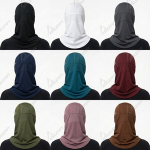 Hiyab Deportivo Athletify para Mujeres Musulmanas, Ligero, Transpirable, con Cobertura Completa, Secado Rápido, UPF50+, Elástico en Cuatro Direcciones, Color Polvo - Product Image 5