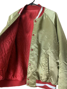 Vente en gros 100% veste d'été en satin de polyester pour hommes logo personnalisé support broderie matériel de toile de haute qualité - Product Image 3