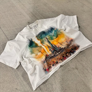 เสื้อยืดพิมพ์ลายดิจิตัลขนาดใหญ่สำหรับผู้ชายเสื้อยืดพิมพ์ลายกรดกราฟฟิกทรงโอเวอร์ไซส์ออกแบบได้ตามที่ต้องการ - Product Image 6