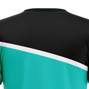เสื้อยืดคอกลมผู้ชายแบบขายส่งสั่งทำพิเศษ ผ้าโพลีเอสเตอร์ 100% สไตล์ลำลอง พิมพ์ลายแบบซับลิเมชั่น ป้องกันการเป็นขุย - Product Image 5