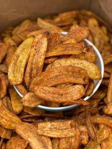 De la banane fraîche: banane séchée croustillante, collation de fruits déshydratés de haute qualité, commandes en vrac, services OEM/ODM, emballage personnalisé. - Product Image 2