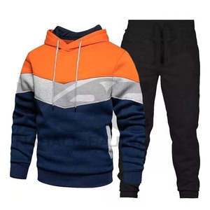 Ensemble de survêtement d'hiver en coton pour homme, Logo personnalisé de haute qualité, 2023 - Product Image 1