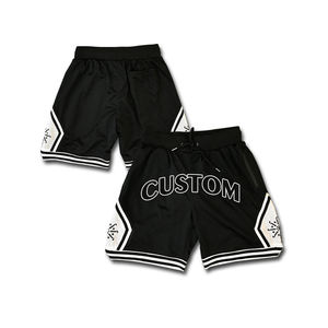 ¡Gran oferta de pantalones cortos de poliéster para correr y nadar para hombre, pantalones cortos de playa de patrón sólido con bordado Technics estilo informal en Stock! - Product Image 2