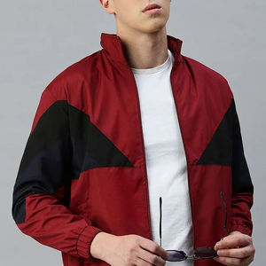 Chaquetas Bomber de Manga Larga para Hombre, Invierno, Cuello Alto, Cómodas y Transpirables, con Revestimiento, Marca Kivotech OEM - Product Image 5