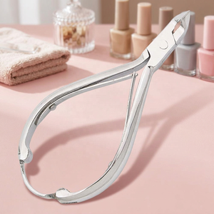 SFN#86 6flowers Professional Cuticle Nippers Manual Stainless Steel Nail Clippers for DIY Manicure <b>Pedicure</b> <b>Tools</b> - Product Image 4