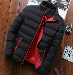 แจ็กเก็ตขนเป็ดคอปกตั้งสำหรับผู้ชายแจ็กเก็ตขนเป็ดขนาดใหญ่พิเศษสไตล์แฟชั่นสำหรับฤดูหนาว - Product Image 2