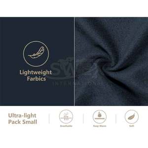 Veste d'hiver de remplissage hybride de haute qualité à bas prix avec logo personnalisé Veste d'hiver de remplissage hybride personnalisée de grande taille pour hommes - Product Image 4