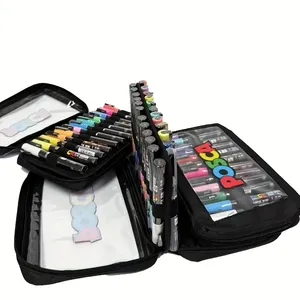 Pennarelli Uni Posca, 5M, Pennarelli Acrilici Medi, Consigliati dagli Artisti per Regali, Tessuti, Metallo, Vetro, <span class=keywords><strong>Legno</strong></span> e Tela - Product Image 5