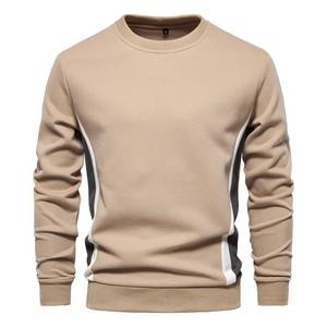 AIOPESON-Sudadera de cuello redondo de mezcla de algodón para hombre, Jersey deportivo informal de moda con cuello redondo, sudadera para hombre - Product Image 6