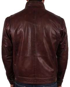 Nouvelle veste en cuir PU moderne pour hommes-Design de moto élégant avec fermeture à glissière et poches-veste en cuir pour hommes veste pour hommes - Product Image 6