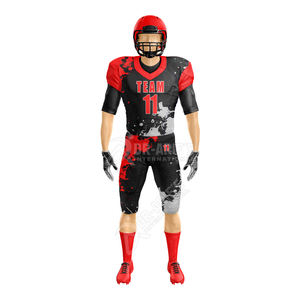 Vêtements d'équipe de football américain personnalisés en direct d'usine, ensemble d'uniformes de football américain personnalisés, OEM ODM, vêtements de football - Product Image 1