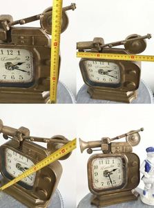 AK Brass Phim Chiếu Brass Analog Bảng Đồng Hồ Trong Đánh Bóng Hoàn Thành Tại Giá Bán Buôn Cho Bàn Trang Trí Nội Thất/Kệ Trang Trí Nội Thất - Product Image 4