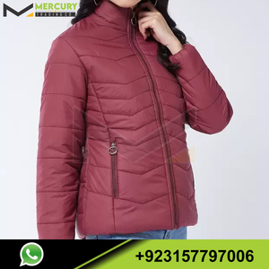 Chaqueta acolchada de Invierno para mujer, ropa de alta calidad, cálida, con cuello levantado, nueva tendencia - Product Image 3