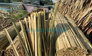 Listón de bambú natural utilizado con fines decorativos, aplicaciones de jardín y granja, y proyectos duraderos al aire libre. - Product Image 4