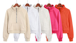 Nuevo estilo Ropa de mujer Moda Cálida Sudadera con capucha Sudaderas al por mayor Gran tamaño Sólido Casual Sudadera con capucha Jerseys Manga larga - Product Image 3