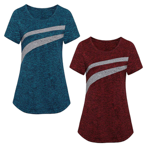 Saleh Enterprises Women Plus Size Premium Jersey Cotton V-neck T-<b>Shirt</b> Streetwear Style Soft Loose Fit Casual Summer Short - Product Image 6