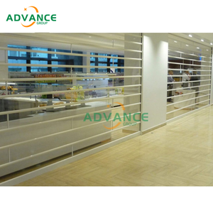 Chất lượng cao trong suốt PC Con lăn màn trập Polycarbonate rõ ràng cán cửa cho siêu thị thương mại shopfront - Product Image 2