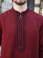 Thobe traditionnel pour hommes, robe Abaya en coton et lin uni, manches longues, poches, style décontracté ethnique, Jubba, Arabie Saoudite