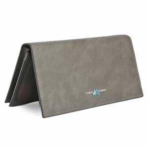 Cartera para Chequera de Hombre en Cuero Sintético - Gris - Product Image 4