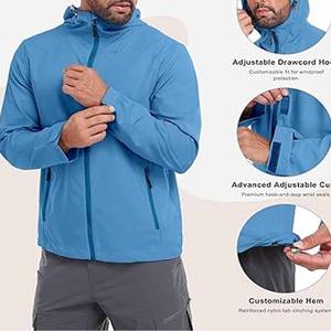 Precio barato superventas hombres chaqueta de lluvia transpirable chaqueta de invierno al por mayor hombres chaqueta de lluvia subido por Dress Sports - Product Image 3