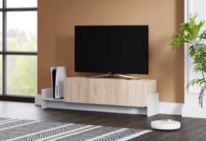 Soportes de TV en color gris y Sonomo con imagen moderna del fabricante turco, superventas para uso en sala de estar y dormitorio - Product Image 3