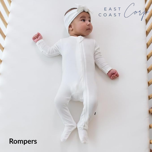 Mameluco con cremallera de algodón de Bambú | Mono infantil unisex - Product Image 2