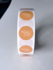 13,56 Mhz HF NFC chip Protocolo ISO14443A HF RFID Etiqueta adhesiva Etiqueta imprimible - Product Image 5