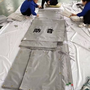 <strong>Factory</strong> Price Outdoor Sound <strong>Barrier</strong> <strong>Net</strong> Noise <strong>Barrier</strong> Blanket PVC Soundproof Sheet for Scaffolding Safety Protection for Japan - Product Image 6