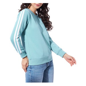 Sudadera estampada de alta calidad para mujer, camisa tejida de manga completa hecha a medida para invierno, venta al por mayor - Product Image 3