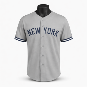 Camiseta de Béisbol Personalizada al por Mayor, Camiseta de Softbol con Logotipo y Nombre Personalizados, de Poliéster de Secado Rápido, para Jóvenes - Product Image 1