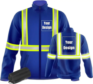 Uniformes de Trabajo de Alta Visibilidad, Resistentes al Fuego y Transpirables, 100% Poliéster, para Hombre y Unisex, Overoles de Construcción - Product Image 2