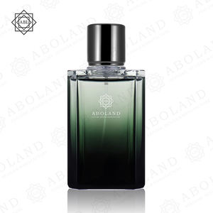 Flacons de parfum en verre pour parfums, 100ml, 1 pièce, nouveau Design, produit de luxe Direct d'usine, couleurs vert et noir - Product Image 1