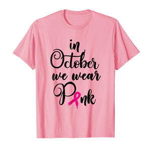 Portez votre force T-shirts de sensibilisation au cancer du sein pour les combattants et les survivants pour les hommes et les femmes - Product Image 1