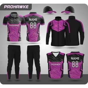 Uniformes de Cricket Personalizados de Alta Calidad a Bajo Precio de Prohawke Sports Wear / Kits de Cricket / Diseño de Uniformes de Cricket - Product Image 2