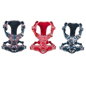 สายจูงสัตว์เลี้ยงลายสัตว์เรียบง่าย สำหรับสุนัขและแมว พร้อมหัวเข็มขัดปรับได้ กันน้ำ ระบายอากาศดี สายสะท้อนแสง พร้อมกระดิ่งเล็ก - Product Image 6