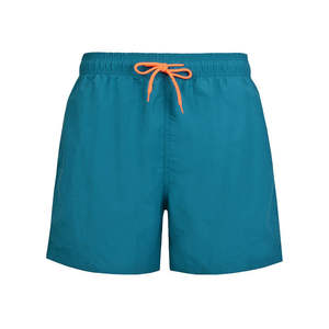 Pantalones cortos de entrenamiento de tela de malla de LICRA y poliéster de alta calidad para hombre, ajuste cómodo, sólido, informal, playa, Fitness, servicio OEM disponible - Product Image 4