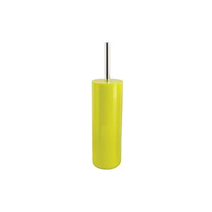 Brosse de toilette MSV « Nikki » en plastique jaune - Product Image 1