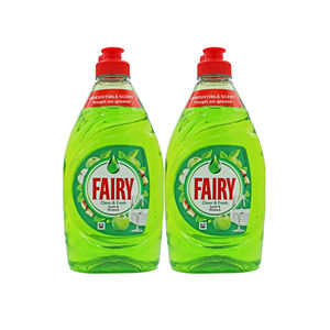 Liquide vaisselle écologique portable 320 ml à l'odeur de pomme, coupe la graisse, laisse la vaisselle brillante et propre, parfum frais de pomme - Product Image 4