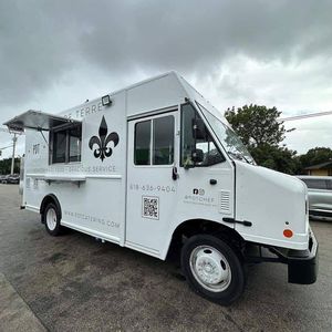 <b>BBQ</b> Snack Fast Food Towable Food Trailer Fully Equipped Stainless Steel Multifunctional GPS Tracking Street Vending Full Kitchen - Product Image 1