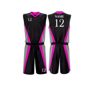 Uniformes de Baloncesto Personalizados para Hombre, Color Sólido con Diseño Moderno e Impresión de Logotipo, Tallas Grandes, MOQ Bajo y Servicio OEM para Niños - Product Image 4